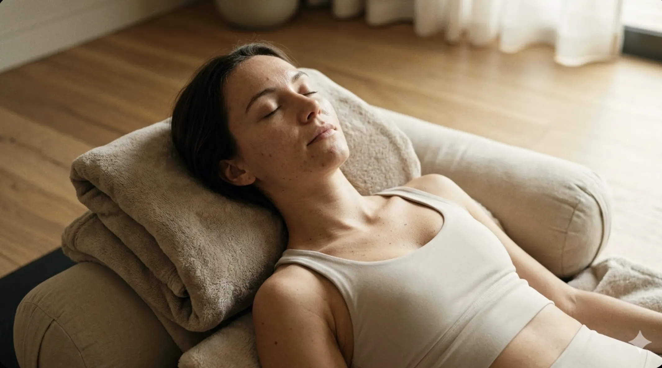 Restorative Yoga: The 4 Poses to Disconnect Your Brain